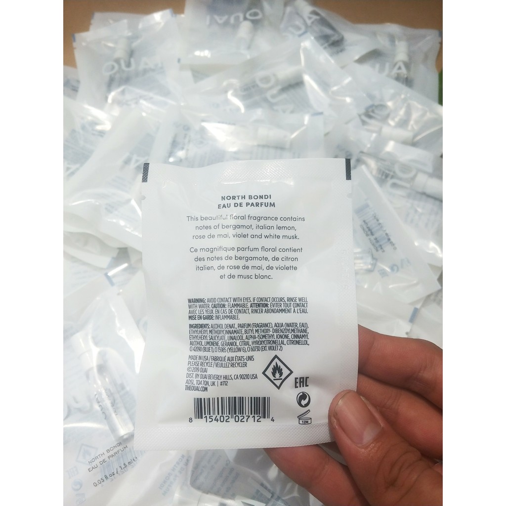 Mẫu thử Nước Hoa Vial North Bondi OUAI | Thế Giới Skin Care