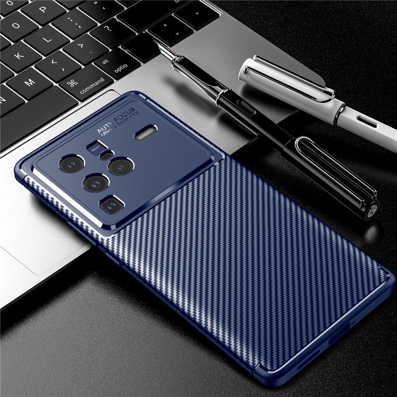 Ốp Điện Thoại Silicon Mềm Chống Va Đập Cho ViVo X80 Pro X70 X50 X60 Pro Plus Vivio X80 X70