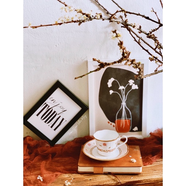 INBOX - Set trà Narumi sứ xương gốm sứ nhật