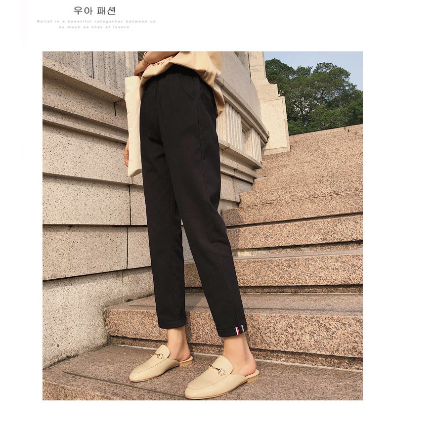 Quần kaki baggy unisex chất kaki dày dặn