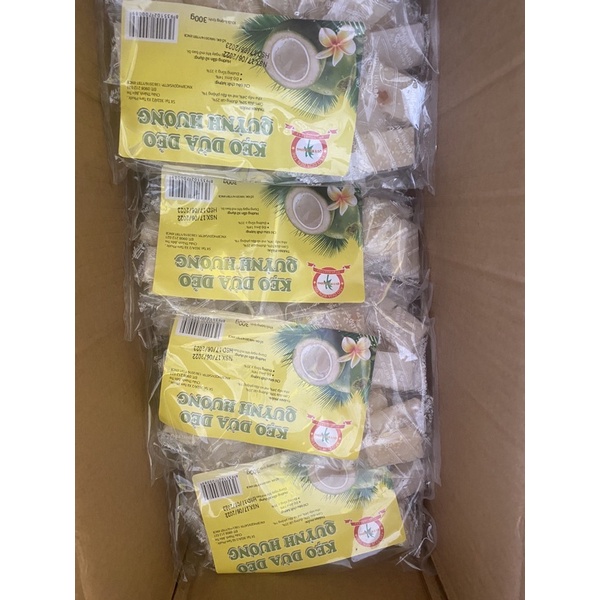 Kẹo dừa dẻo Quỳnh Hương 300g (lun có hàng mới mỗi tuần)