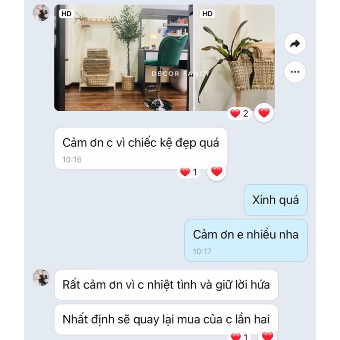 Thang gỗ dựa tường treo quần áo, phụ kiện chụp hình, Kệ treo đồ decor shop - Decor Fancy