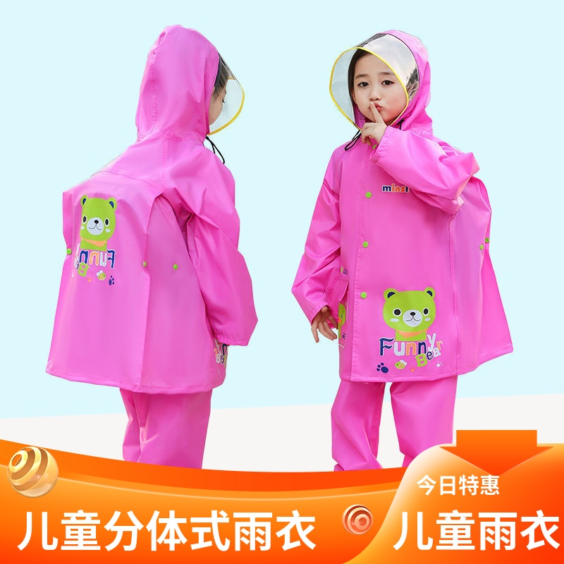 Bộ Quần Áo Mưa Dày Dặn Cao Cấp Cho Bé