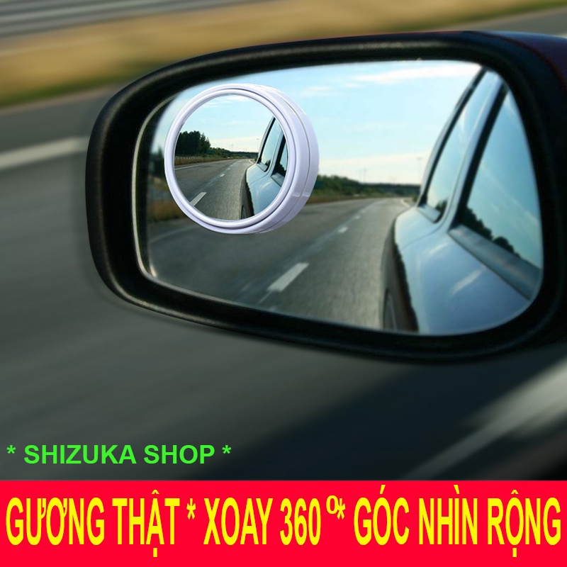 [ Mua 1 tặng 1] Gương Soi Điểm Mù Blind Sport Mirror Ô Tô Xe Hơi Xoay 360 Độ Siêu Rẻ