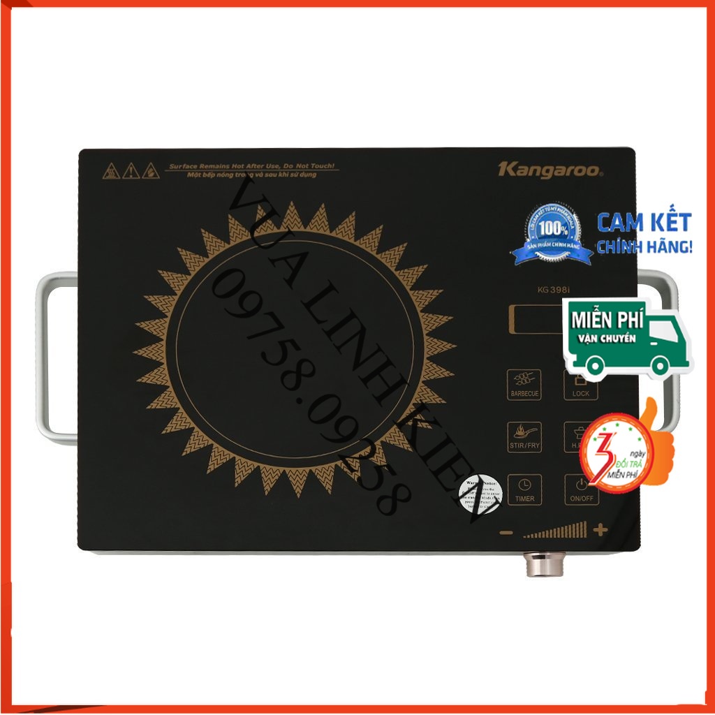 Mặt kính bếp từ Kangaroo KG398i