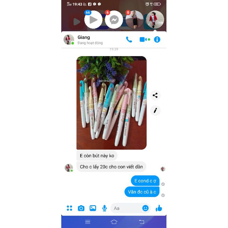 Combo 10 bút ngòi trơn MG
