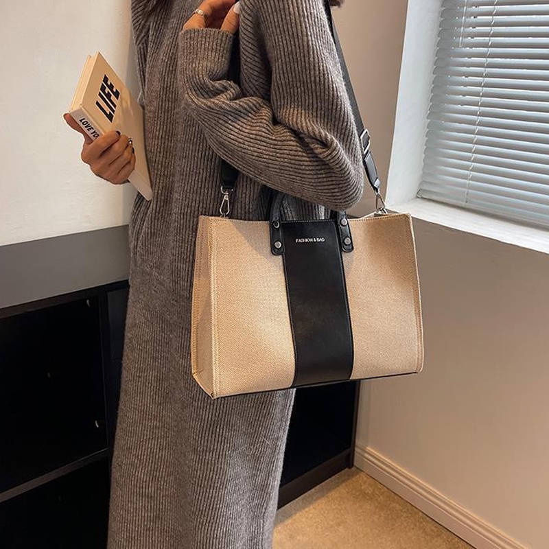 Túi Đeo Chéo Vai Bằng Vải Canvas Thời Trang Giản Dị Dành Cho Nữ