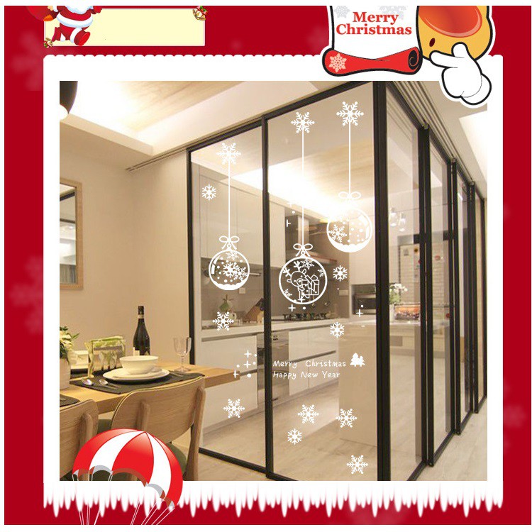 Decal dán tường Noel 2