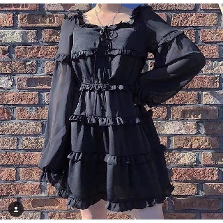 ĐẦM BABYDOLL NHẤN BÈO