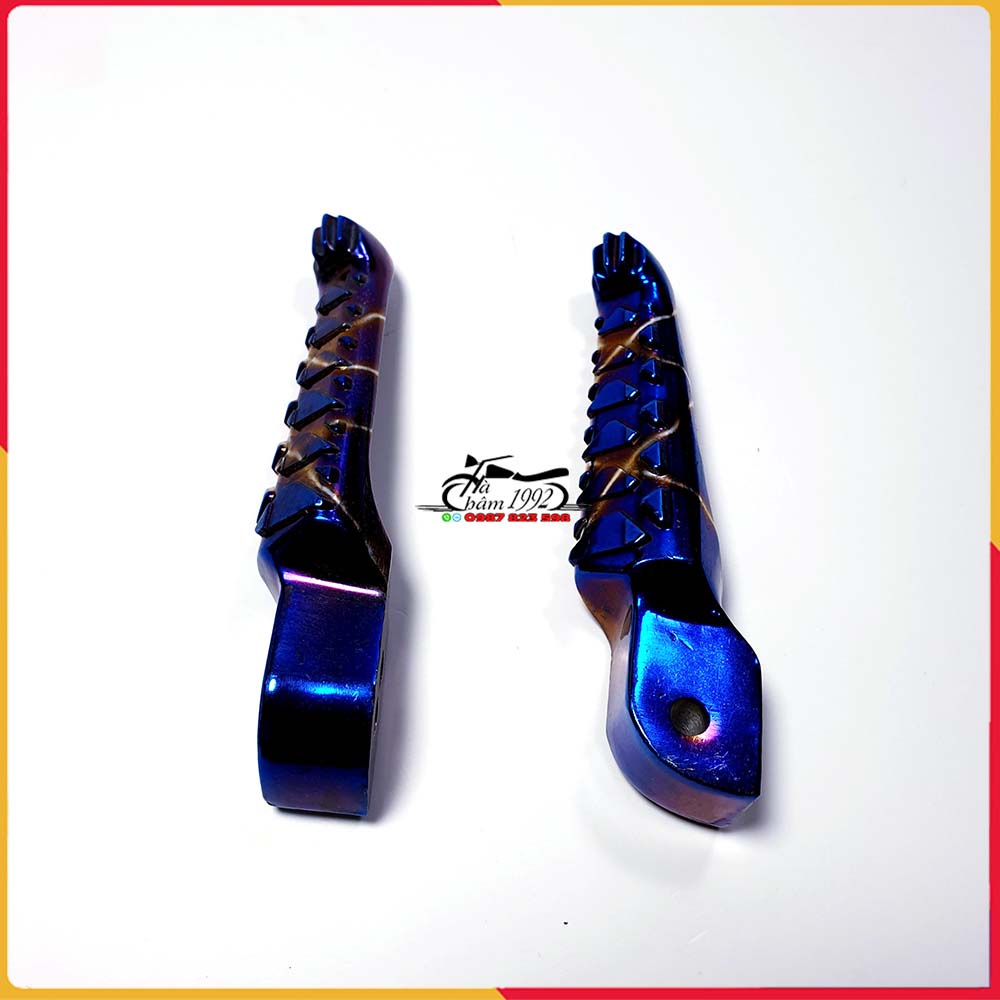 ✅ Gác Chân Sau Nhôm Nguyên Khối Gắn Honda - Yamaha  ✅