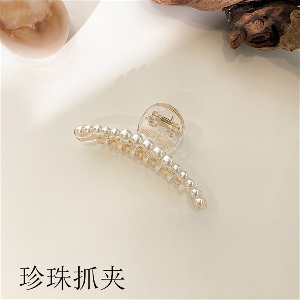 Kẹp Tóc Đính Ngọc Trai Thanh Lịch Cho Nữ