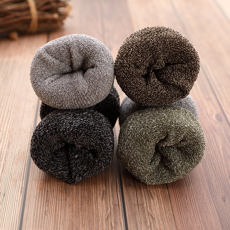 Vớ Cotton Mềm Mại Giữ Ấm Mùa Đông Cho Nam