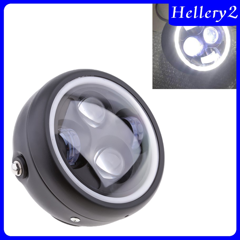 Đèn Pha Led 6.5 &quot;Cho Xe Mô Tô Harley Cafe Racer