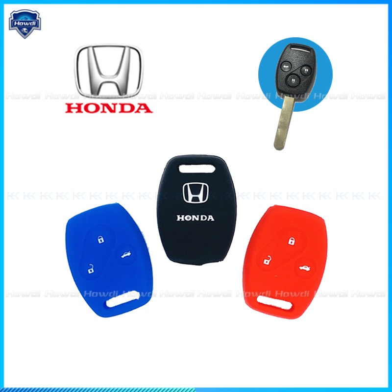 Bọc Chìa Khóa Bằng Silicone Chất Lượng Cao Dành Cho Honda CR-V Fit Pilot Accord Civic Pilot Odyssey