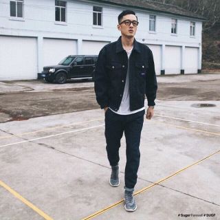 [Đủ Size S,M,L,XL ] Áo khoác jeans đen nam nữ