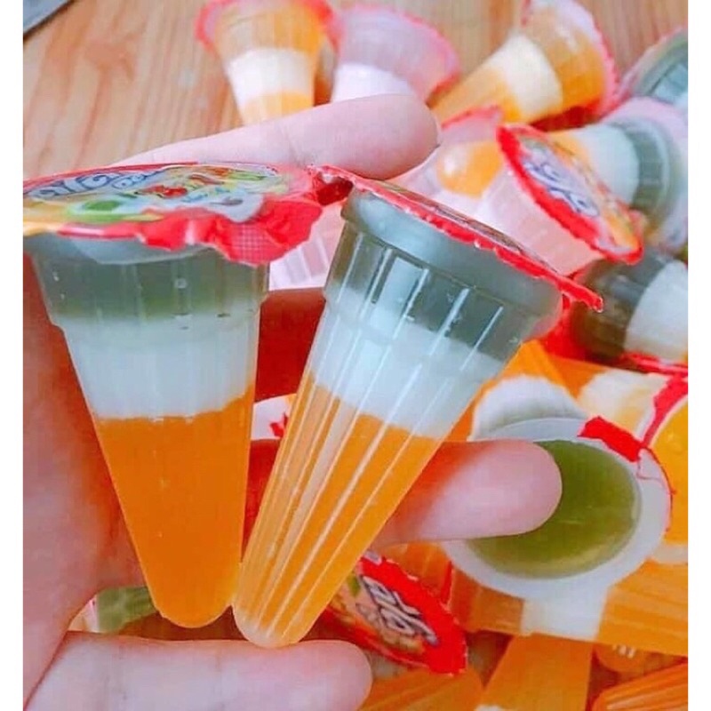Thạch trái cây Deedo 3 trong 1 Thái Lan gói 720g