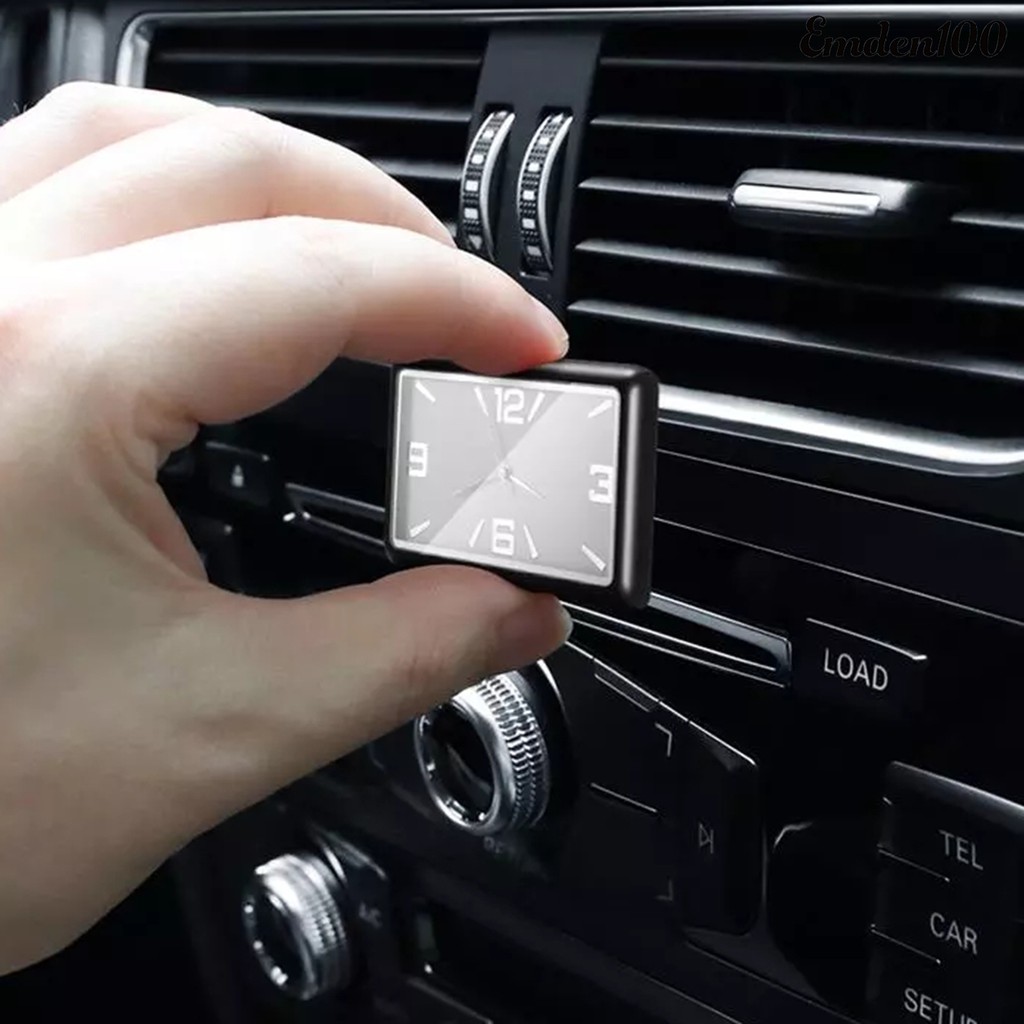 Đồng hồ điện tử tự dính dùng trang trí nội thất xe hơi