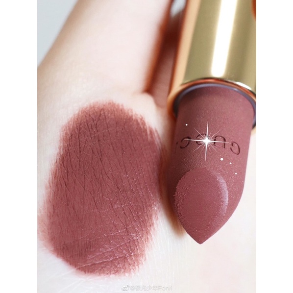 Son Gucci Mat Màu 210 Julie Rose- Hồng Nâu