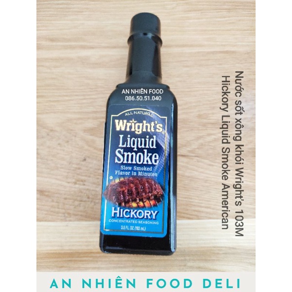 BBQ Nước Sốt Xông Khói Wrights 103ml