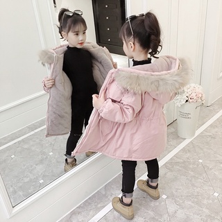 Áo khoác parka bé gái 3 màu siêu đẹp siêu dày siêu ấm