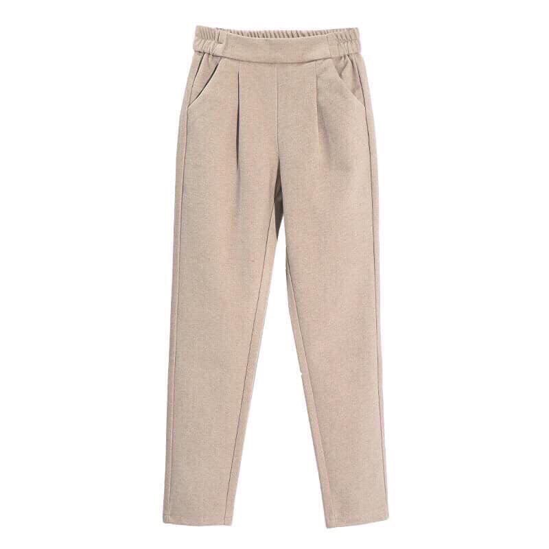 QUẦN DẠ NỮ BAGGY__CHẤT ĐẸP_ M01_chun nửa | BigBuy360 - bigbuy360.vn