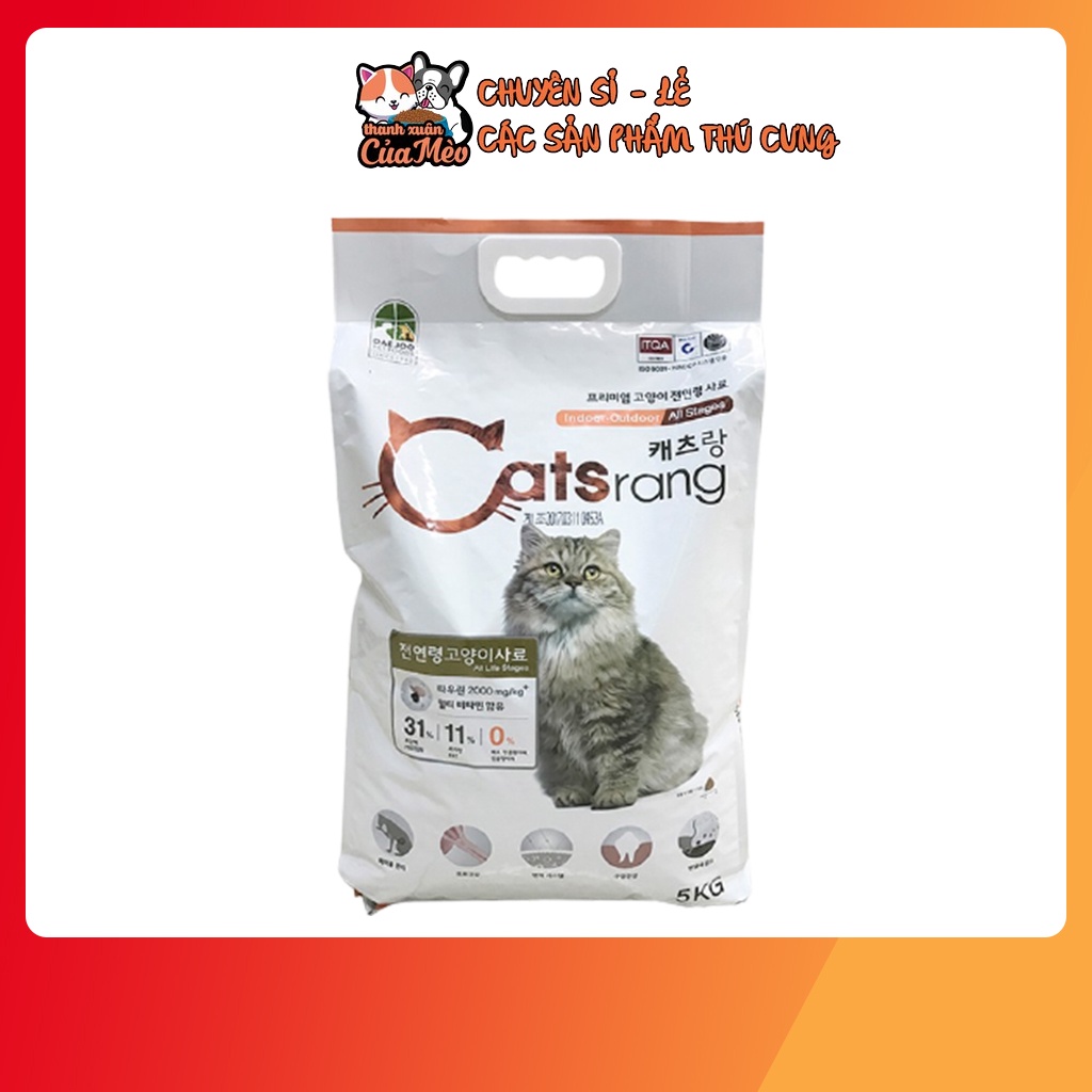 THỨC ĂN CATS RANG Dành Cho Mèo 5Kg