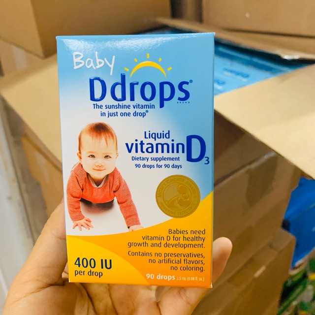 Vitamin D3 drops