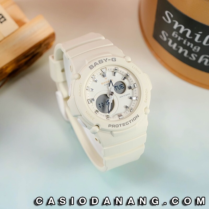 Đồng hồ nữ dây nhựa Casio Baby-G chính hãng Anh Khuê BGA-275-7ADR