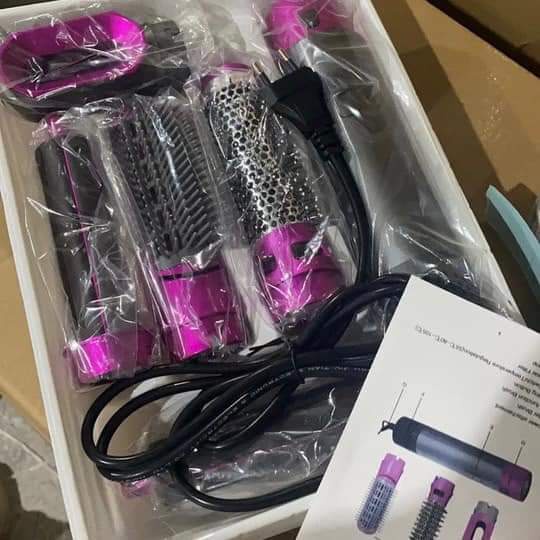 [Bảo hành 6 tháng]Máy tạo kiểu tóc đa năng 5 in 1 Hot Air Styper, máy sấy, máy uốn phồng, uốn xoăn