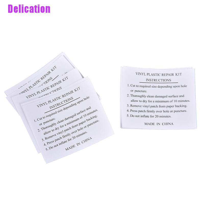 Bộ 10 Miếng Dán Phao Bơi Bơm Hơi Bằng Nhựa PVC Tiện Dụng