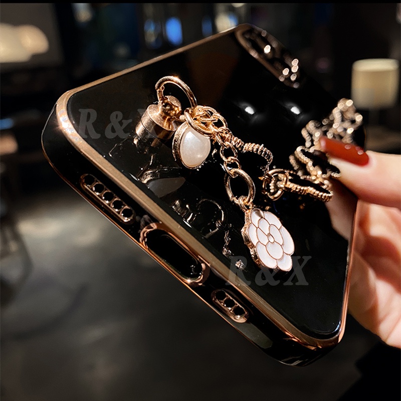 Ốp Điện Thoại Mềm Có Vòng Đeo Tay Cho Redmi Note 11 Pro Note11S Redmi 10C 9A 9C 9T Note10S Note9 Note9S Note10 Note8