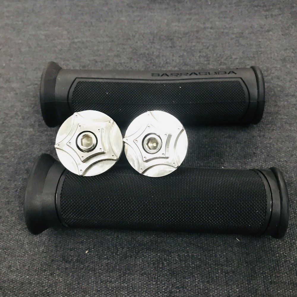 [XẢ KHO] COMBO Gù xe máy inox SALAYA cùng bao tay BARACUDA màu đen, gù ngôi sao 2 tầng đầy đủ màu