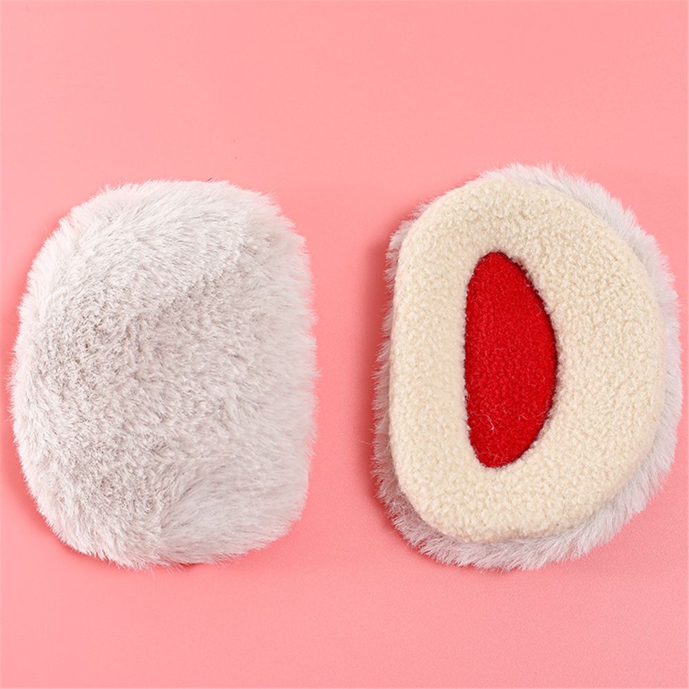 Đồ bịt tai bằng vải lông cừu mềm mại giữ ấm vào mùa đông nhiều màu sắc