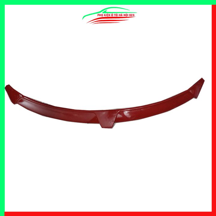 Ốp cản trước cho ô tô City 2021-2022 vân cacbon hai màu xanh, đỏ