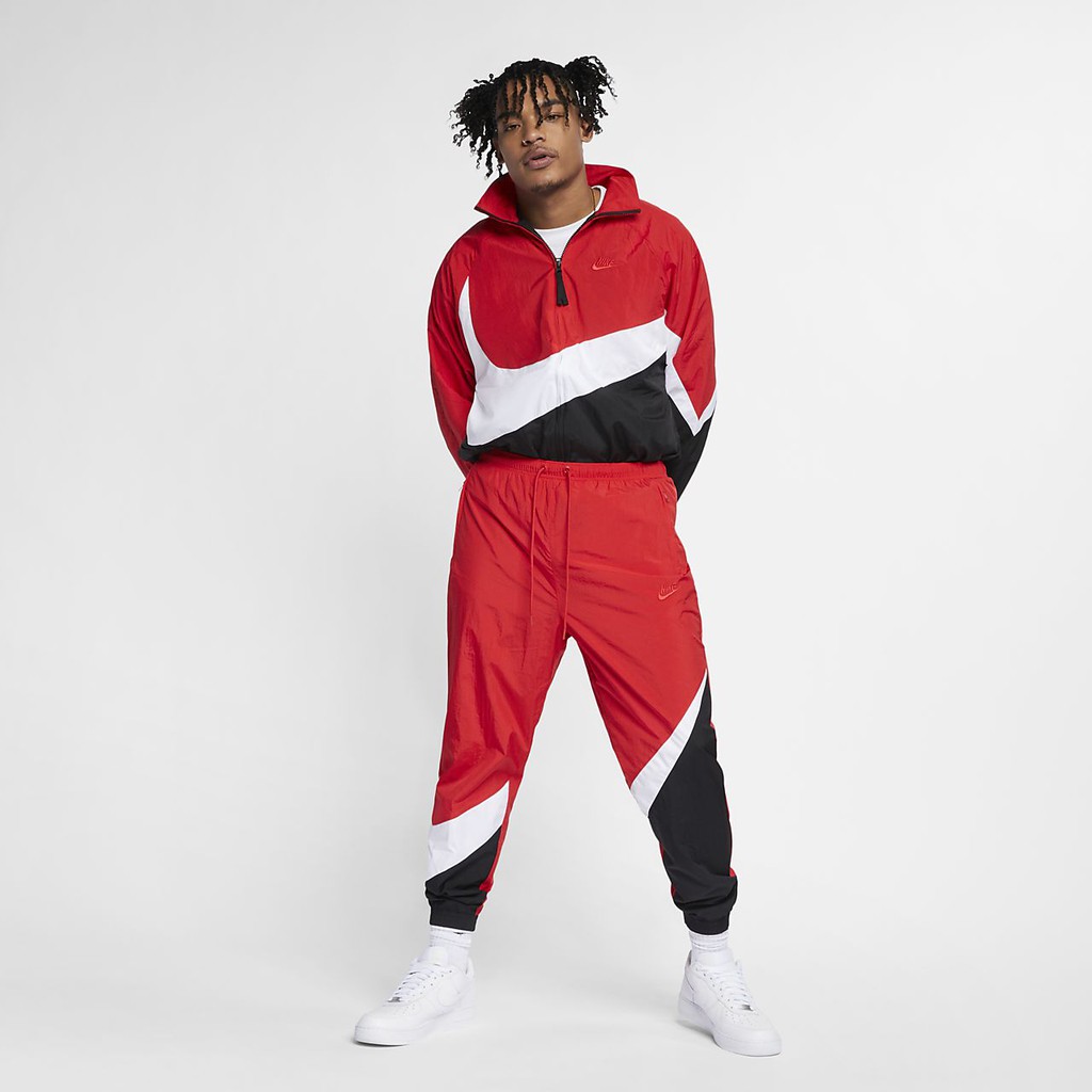 [SIÊU SALE] Áo Khoác Unisex Nam Nữ NK Sportwear Big Swoosh Woven