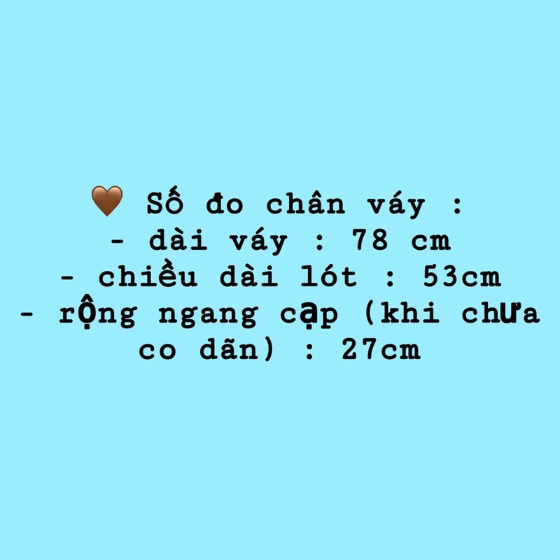 Chân váy midi hoa nhí quảng châu (ảnh thật shop chụp kèm video cận chất) | BigBuy360 - bigbuy360.vn