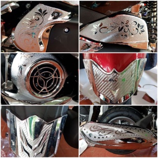 Bộ ốp trang trí xe Latte crom ( 6 món)2019-2020-2021- 2022