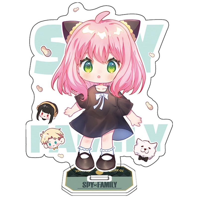 Mô Hình Nhân Vật Phim Anime Spy X Bằng Acrylic Kích Thước 15cm