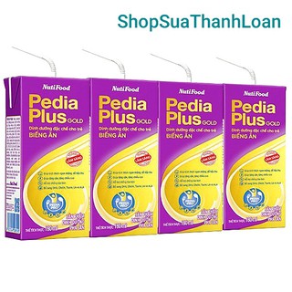 [HSD T10-2021] Thùng 48 hộp Sữa Bột Pha Sẵn PediaPlus Gold (180 ml)