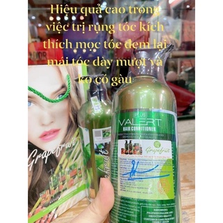 Bộ Dầu Gội và Xả Bưởi Grape Fruit VALERT (850ml x 2 chai)