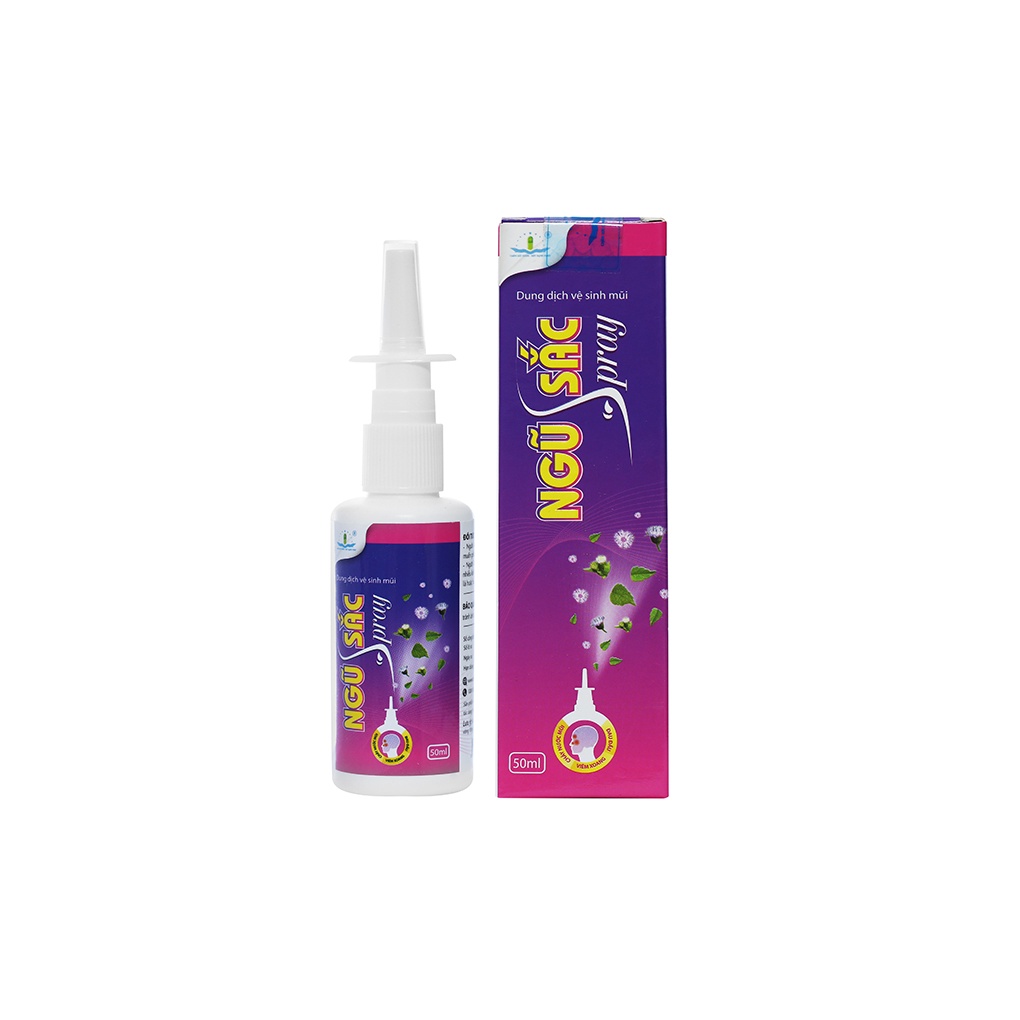 Xịt mũi Ngũ Sắc Pray Spray – Dung dịch vệ sinh mũi giúp kháng khuẩn, giảm viêm xoang, viêm mũi, hắt hơi chảy nước mũi