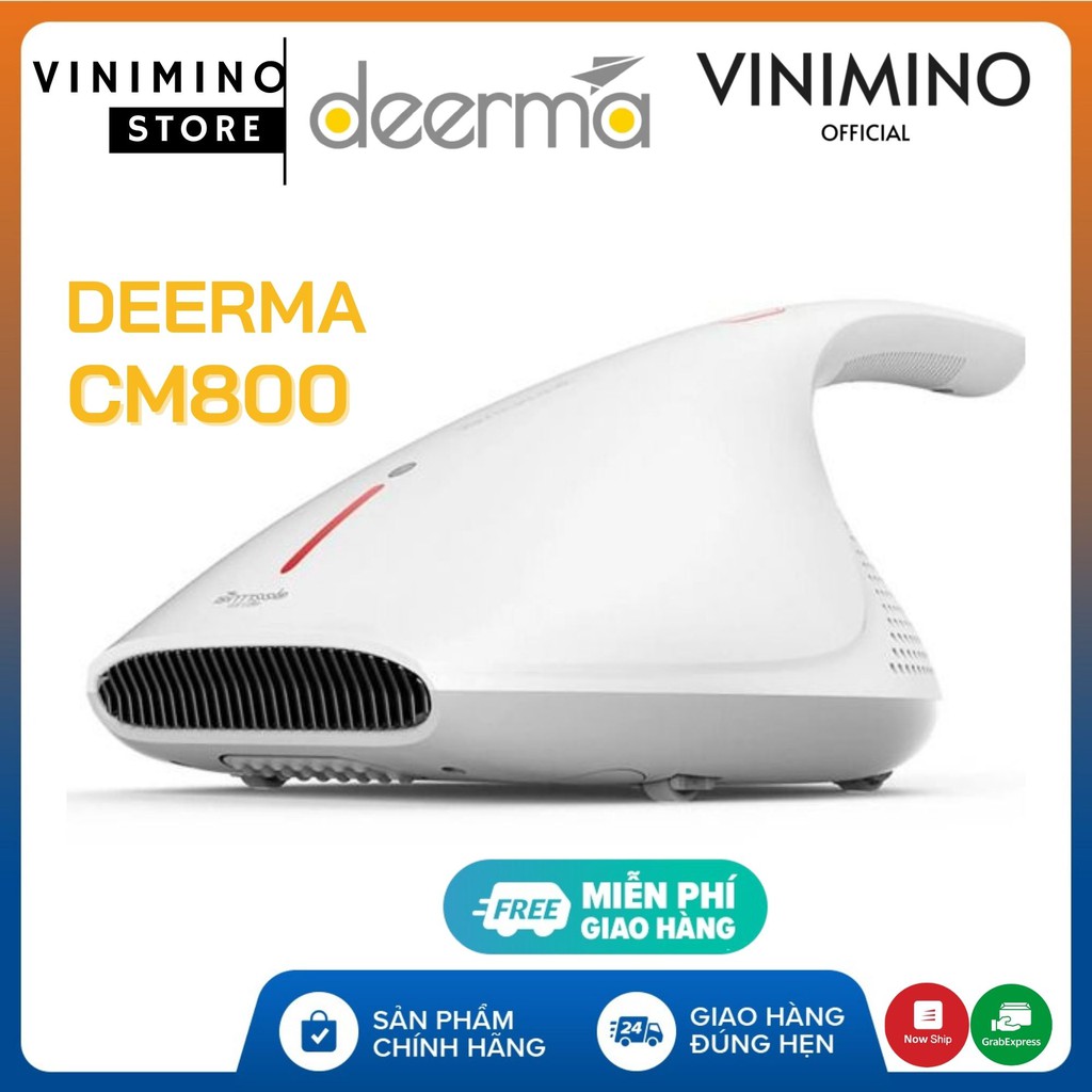 Máy hút bụi diệt khuẩn DEERMA CM800 chiếu tia UV - Hàng chính hãng | Vinimino Store