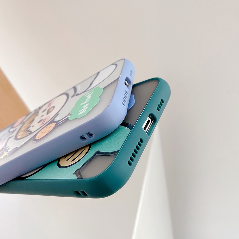 Ốp iphone - Ốp lưng viền nhám Chuột và ếch 6s/6plus/6splus/7/8/7plus/8plus/x/xs/xsmax/11/11 - Sale Sốc  U6-1