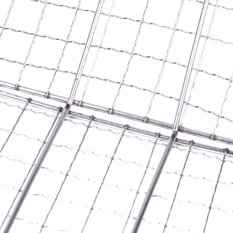 Vỉ Nướng BBQ Bằng Thép Không Gỉ Tiện Lợi