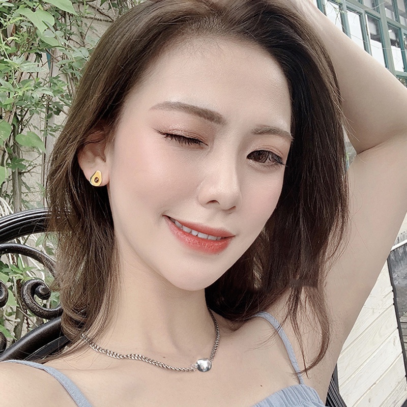 Vòng cổ Mặt Quả Cầu Bằng Thép Phong Cách Cổ Điển Thời Trang Cho Nữ