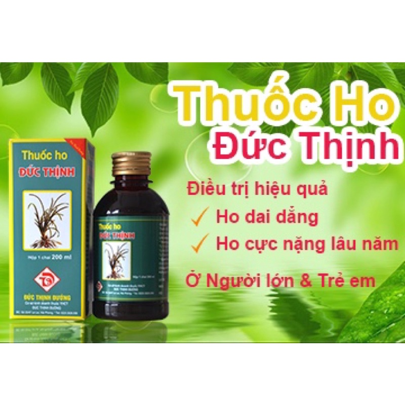 Siro Ho Đức Thịnh, chai 200ml