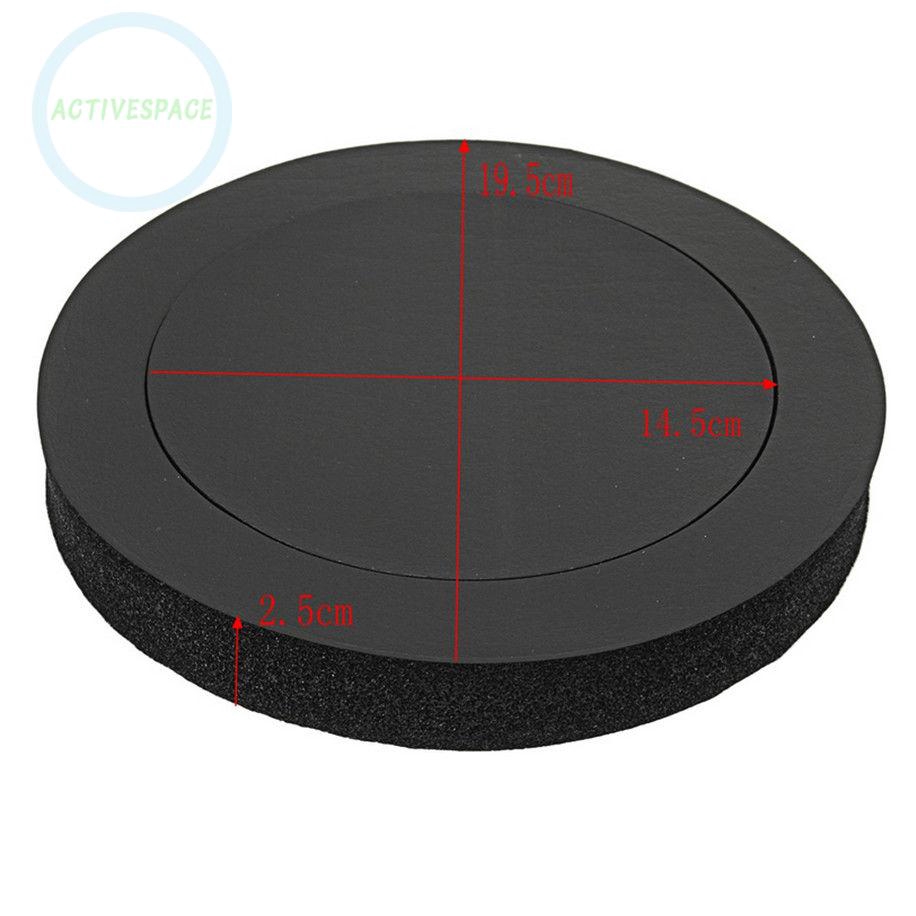 Bộ 4 miếng mút cao su cách âm 19.5cm 14.5cm 14.5cm 2.5cm cho loa xe hơi