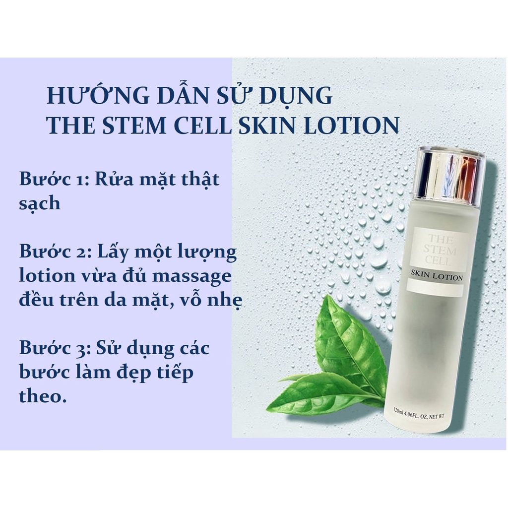 Nước Hoa Hồng Tế Bào Gốc The Stem Cell Skin Lotion Nhật Bản 120ml