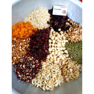 Granola - các hạt dinh dưỡng nướng mật ong
