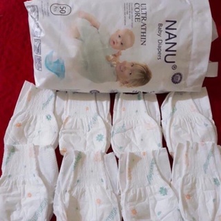 Bỉm dán Nanu Baby /Size S, Size M/ 1 bịch có 50 miếng/ giá siêu rẻ